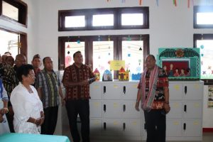 Gedung TK Negeri Pertiwi Kelurahan Nunbaun Delha Akhirnya Diresmikan