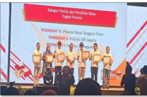 KPU Manggarai Barat dan Provinsi NTT Raih 2 KPU Award