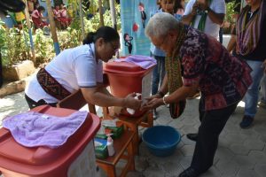 Wali kota Kupang ajak anak-anak cuci (HCTPS)tangan