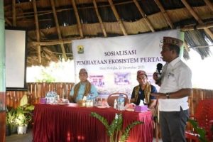 Bupati Hery Nabit Launching Program TJPS  di Wongka, Manggarai