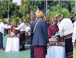 Sejumput Tanah dan Air 7 Kabupaten Lambang Rahim Flobamorata dukung Pembangunan IKN Nusantara di Kalimantan Timur